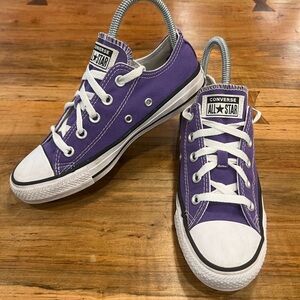 Converse All Star Purple Sneakers